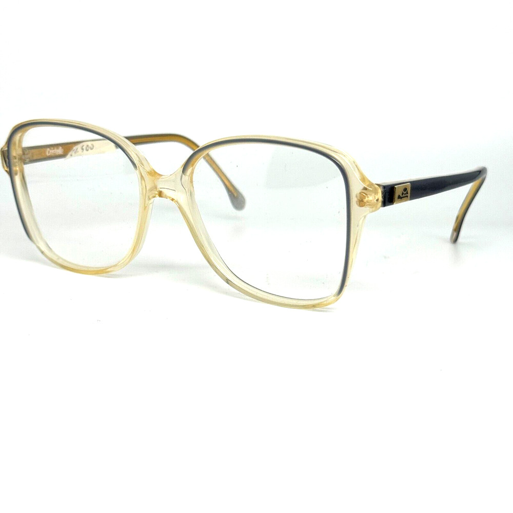 Cristelle Eyeglasses Frame Yellow Clear Blue Full Rim CR01‎ H14316